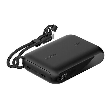 Belkin BoostCharge Powerbank 10K avec Ecran (Noir)