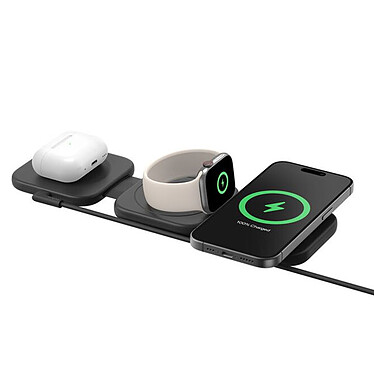 Avis Belkin BoostCharge Pro Station de recharge aimantée 3-en-1 portable avec Qi2 (15 W)
