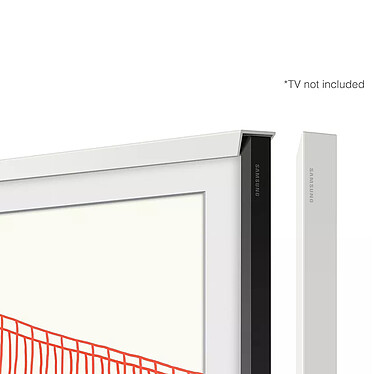 Samsung Cadre The Frame 55" Blanc Biseauté