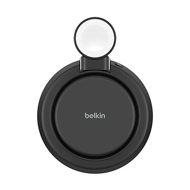 Belkin Chargeur 3 en 1, 25W pour iphone, Airpods et AppleWatch QI2.2 (Noir) pas cher