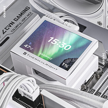 Avis Thermalright Stream Vision 360 White - Blanc