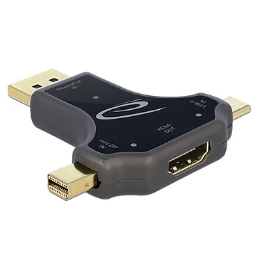 DeLock Adaptateur 3-en-1 vers HDMI 4K - M/F