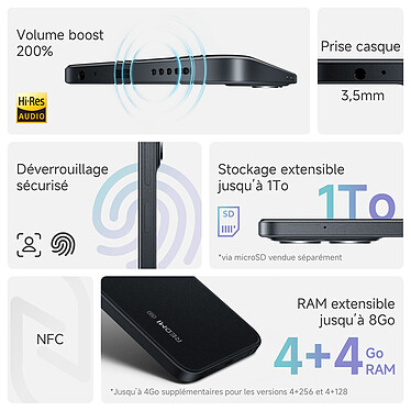 Acheter Xiaomi Redmi 15C 5G Violet (4 Go / 256 Go)