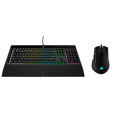 Corsair Gaming K55 RGB PRO + Corsair Ironclaw RGB