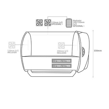 Acheter Mars Gaming MC-CYLON (Noir)