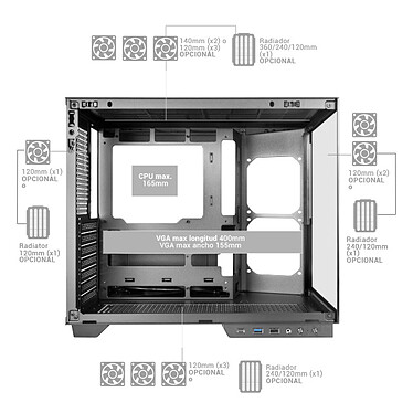 Acheter Mars Gaming MC-MIRAGE (Noir)