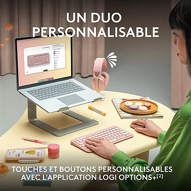 Acheter Logitech Pebble 2 Combo (Blanc)