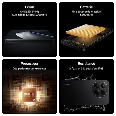 Acheter Xiaomi 15T Pro Conçu avec Leica Noir (12 Go / 512 Go)