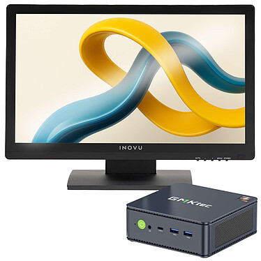 Mini PC Workstation R7-5825U 16/512 23.8" Tactile W11P