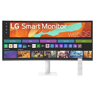 LG 34" LED - Smart Monitor 34U601SA-W