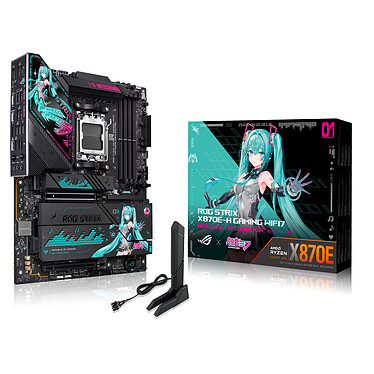 ASUS ROG STRIX X870E-H GAMING WIFI7 HATSUNE MIKU EDITION
