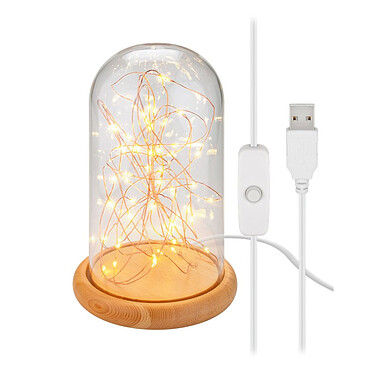 Goobay Glass Bell With Micro LED Light Chain