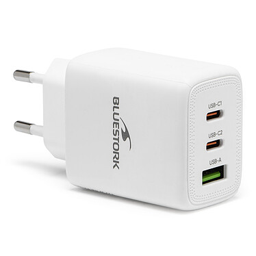 Avis Bluestork 65W Compact Charger (Blanc)