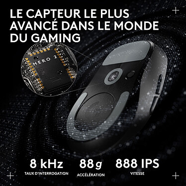 Acheter Logitech G Pro X Superlight 2 DEX (Noir)