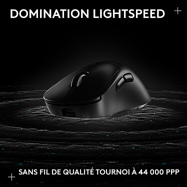 Logitech G Pro X Superlight 2 DEX (Noir) pas cher