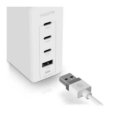 Avis Mophie USB-C GaN Wall Adapter 120W