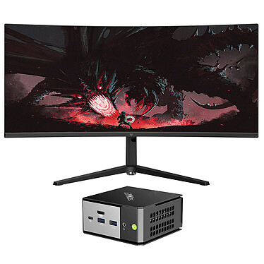 Mini PC Workstation AI R9AI-HX370 64/1024 34" W11P