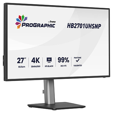 Avis iiyama 27" LED - ProGraphic HB2701UHSNP-B1