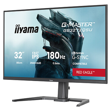 Avis iiyama 31.5" LED - G-Master GB3272QSU-B1 Red Eagle
