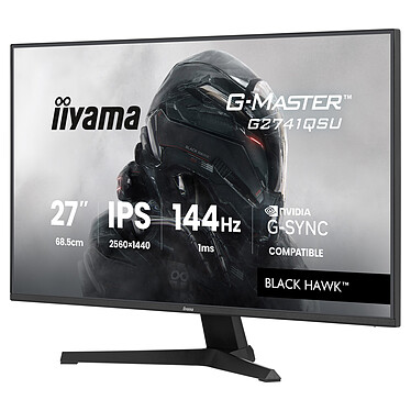 Avis iiyama 27" LED - G-Master G2741QSU-B1 Black Hawk