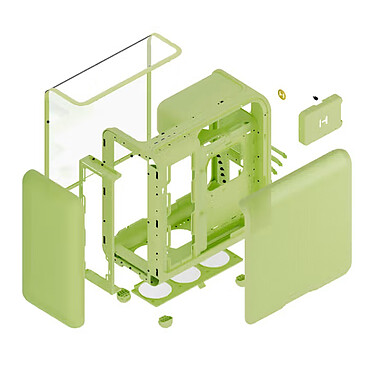 Hyte X50 TG (Vert) pas cher