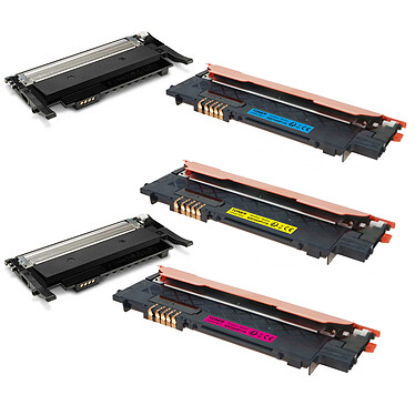 Multipack compatible HP 117A (2x noir, 1x cyan, 1x magenta, x1 jaune)