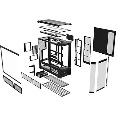 Thermaltake View 600 TG (noir) pas cher