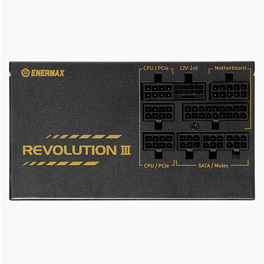 Avis Enermax Revolution III ATX 3.1 750W 80PLUS Gold