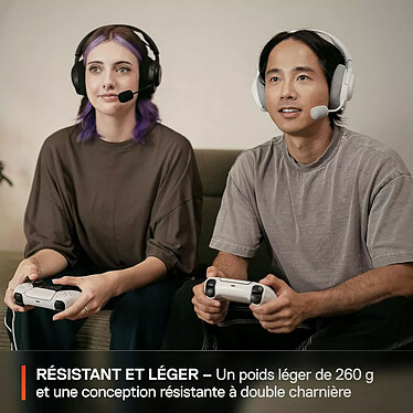 SteelSeries Arctis Nova 3P Wireless (Blanc) pas cher