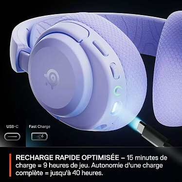 Acheter SteelSeries Arctis Nova 3X Wireless (Lavande)