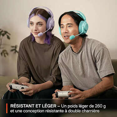 SteelSeries Arctis Nova 3X Wireless (Lavande) pas cher