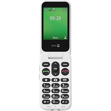 Doro Leva E22 Rouge/Blanc pas cher