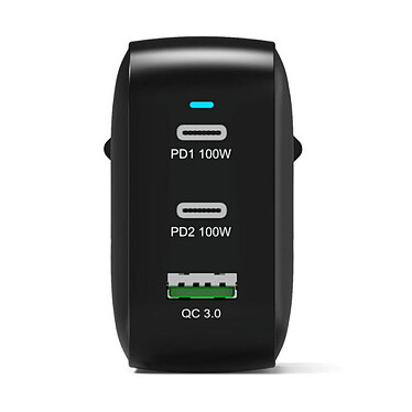 Avis PORT Connect Chargeur Secteur USB-C Power Delivery 100W GaN + Câble 2m