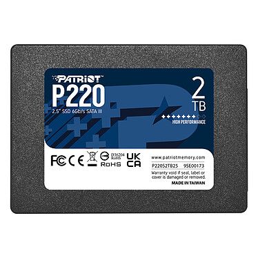 Patriot SSD P220 2 To