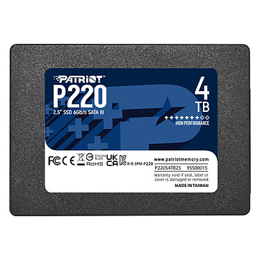 Patriot SSD P220 4 To