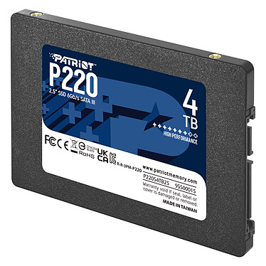 Avis Patriot SSD P220 4 To