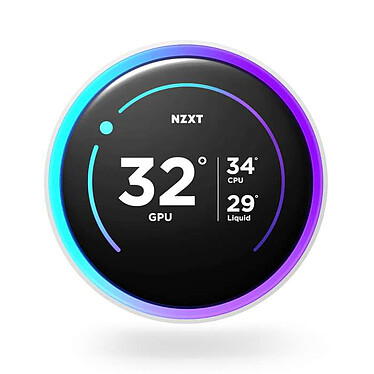 Avis NZXT Kraken Elite 360 RGB Blanc (RL-KR36E-W2)