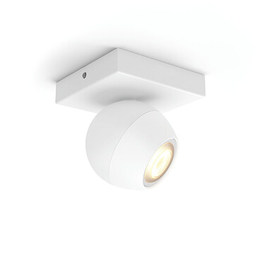 Avis Philips Hue White Spot d'intérieur connecté BUCKRAM extension - 5.5W - Blanc