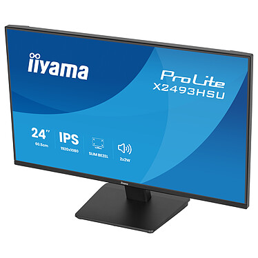 Avis iiyama 23.8" LED - ProLite X2493HSU-B1