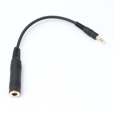 Sennheiser Adaptateur audio Jack 6.35 mm femelle vers 3.5 mm mâle