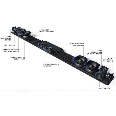 Klipsch Flexus Core 300 Sound Bar - Noir pas cher