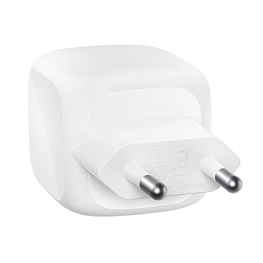 Avis Belkin BoostCharge Pro Chargeur secteur GaN deux ports USB-C 50W (Blanc)