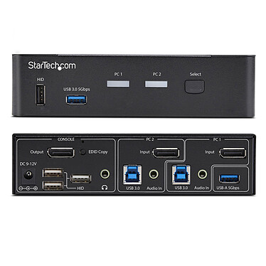 Acheter StarTech.com KVM DisplayPort 2 ports (P2AD122-KVM-SWITCH)