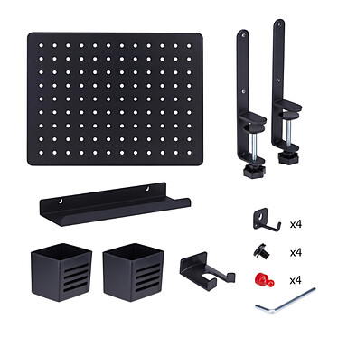 StarTech.com Panneau Perforé à Pinces avec Accessoires pas cher