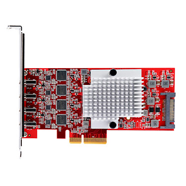 Acheter StarTech.com Carte Contrôleur PCI Express vers 4 ports USB-C 3.1 Support standard installé