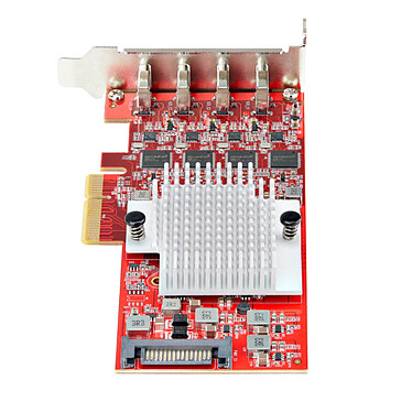 Acheter StarTech.com Carte Contrôleur PCI Express vers 4 ports USB-C 3.1 Support bas profil installé