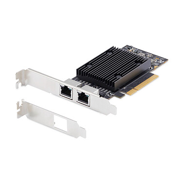 StarTech.com Carte réseau PCI Express à 2 ports RJ45 Ethernet 10GBASE-T