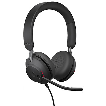 Jabra Evolve2 40 SE USB-C/A MS Stéréo Noir