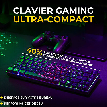 Acheter The G-Lab Combo Hydro Wireless (Noir)