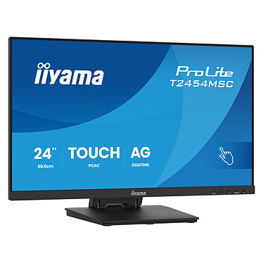 Avis iiyama 23.8" LED Tactile - ProLite T2454MSC-B3AG